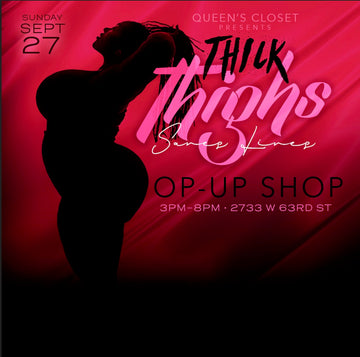 Thick Thighs Saves Lives POP Up Shop
